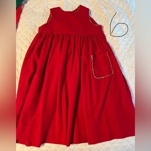 Corduroy holiday dress
